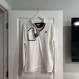 Peter Millar Washington Nationals Embroidered Pullover